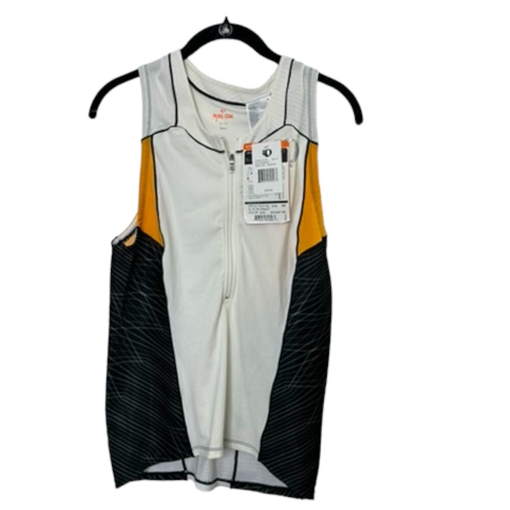 Pearl izumi ELITE Series Tri Singlet Form Fit 1/2 Zip  Men's Medium New $70